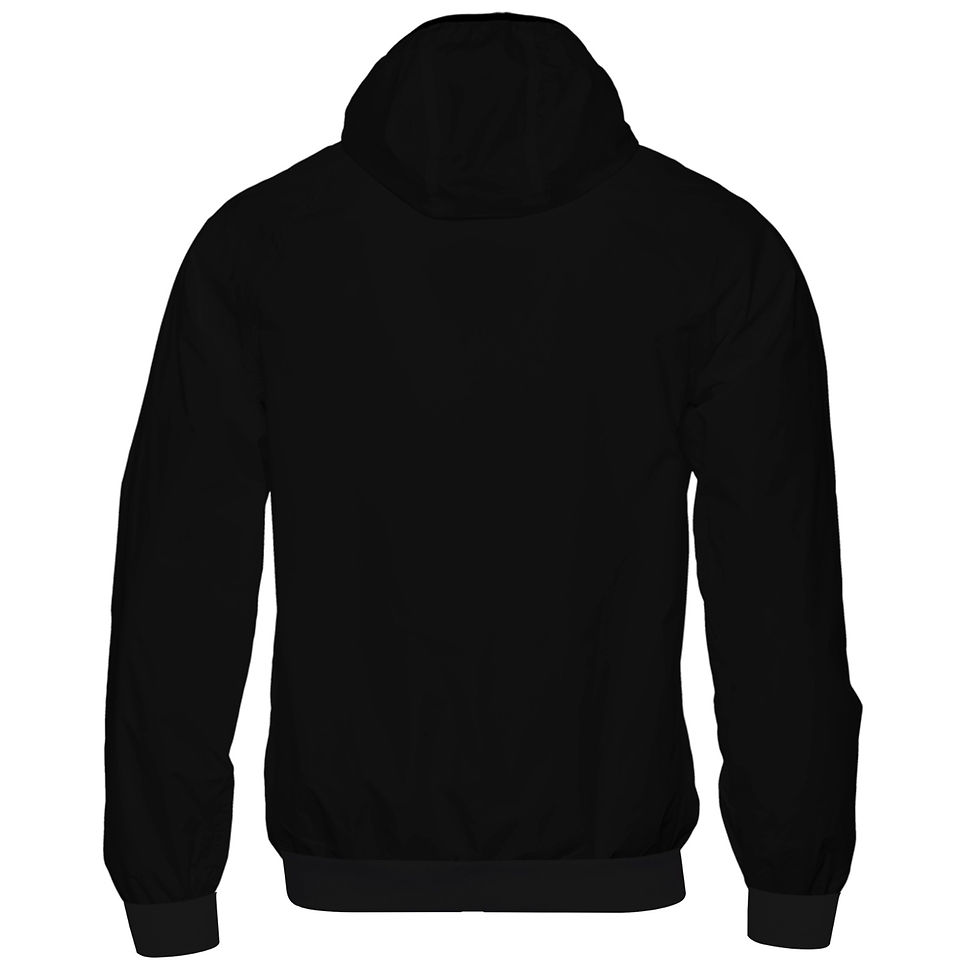 Miniatura: Unisex Windcut Jacket with Zipper and Lightweight Comfortable Hood from P to GG