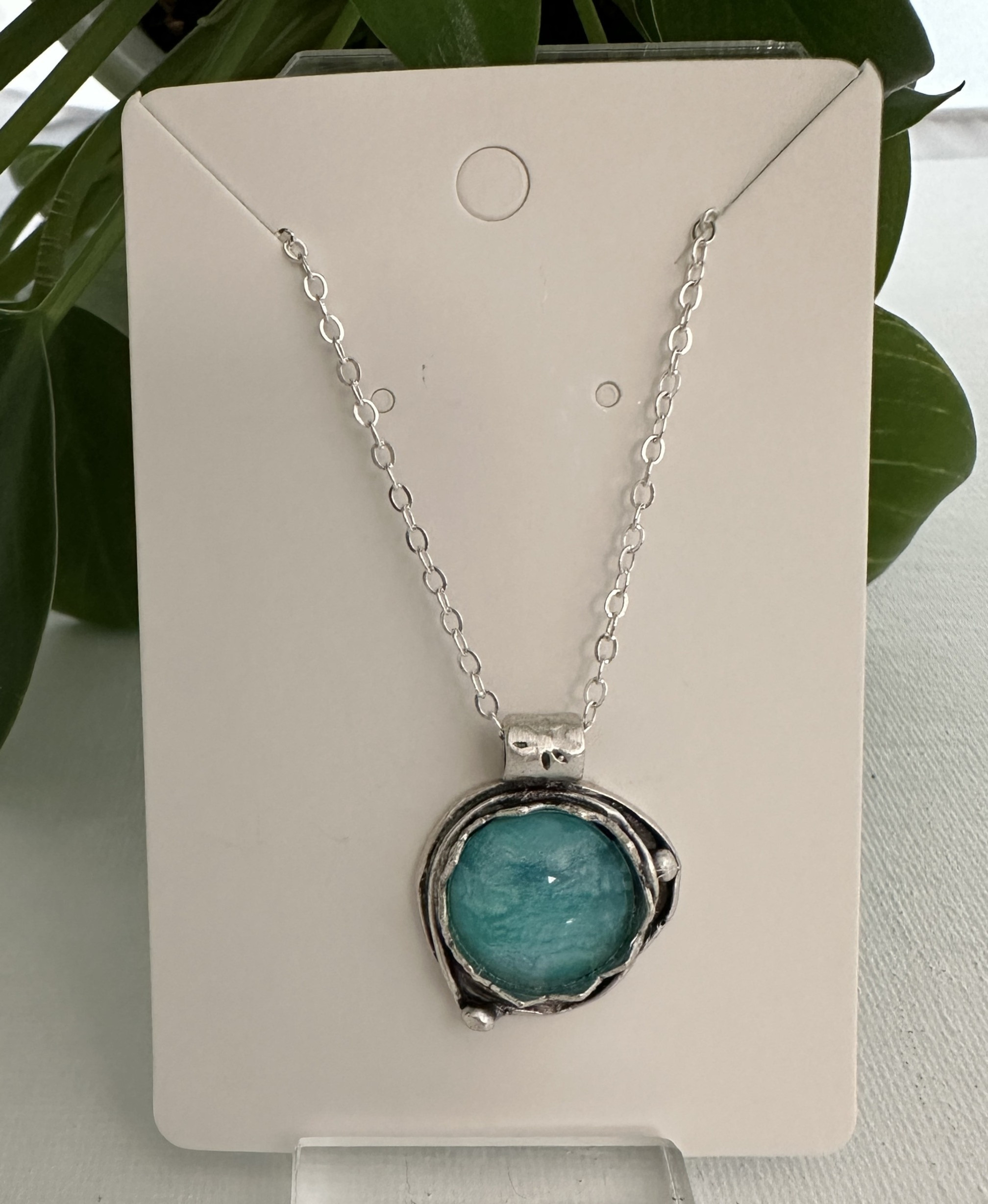 Antique silver necklace