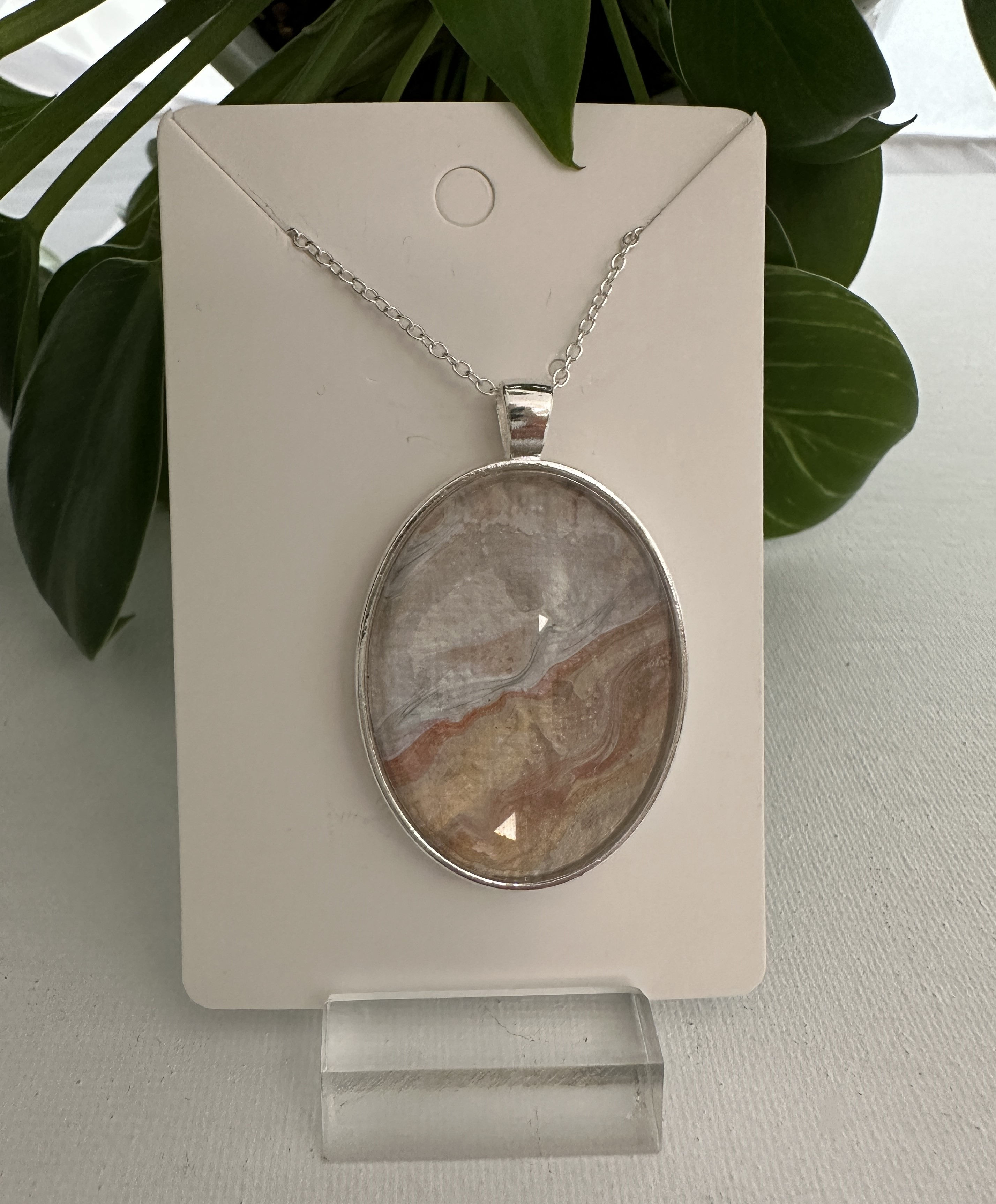 Large Oval necklace