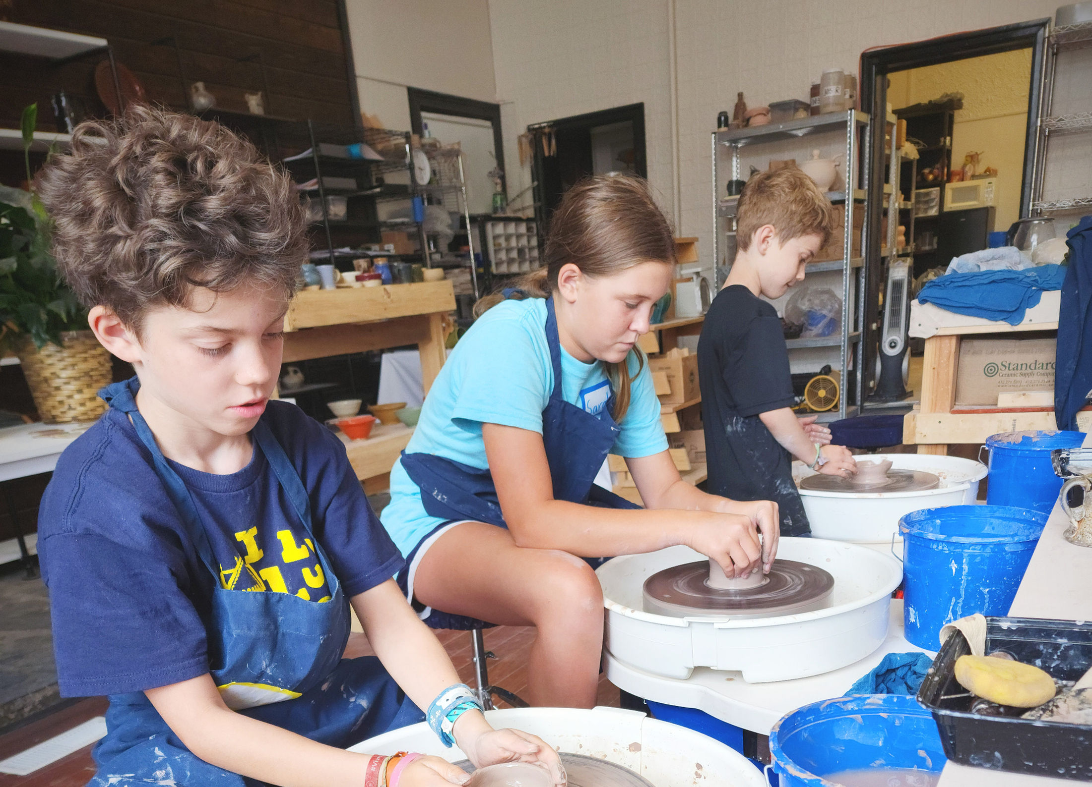 FAMILY CLASS on POTTERY WHEEL - Thursday November 13, 2025 6:00PM-8:00PM