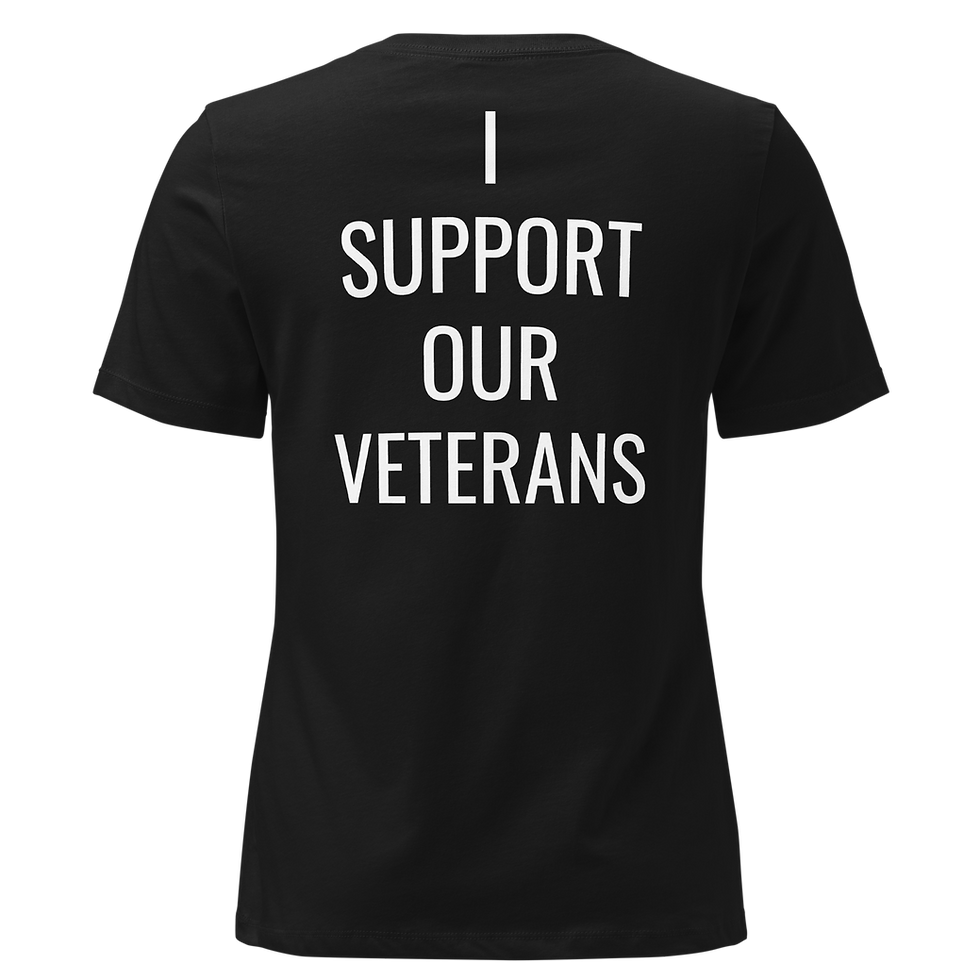 Thumbnail: "I SUPPORT OUR VETERANS" Womens