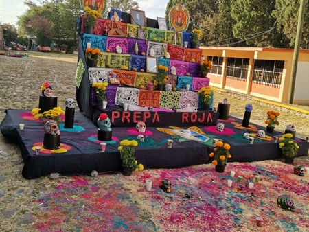 Cultura y Tradiciones: Participación Prepa Roja