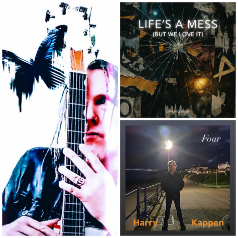Charge your weekend with 3 in 1 kick-ass rock with Harry Kappen, Lawrence Timoni & Oliver Jordan