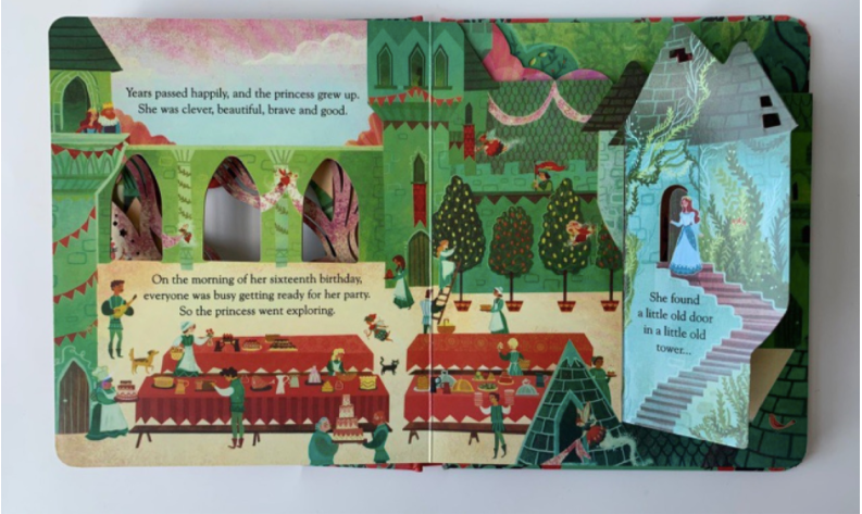 Thumbnail: 机关翻翻书 .Usborne Peep Inside a Fairy Tale 偷偷看里面童话系列10册