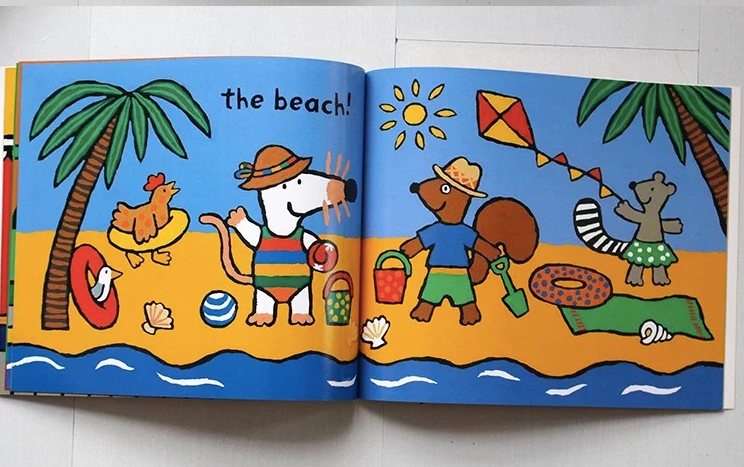 现货）Maisy 36册礼盒（36 books+30 cm maisy flush animal
