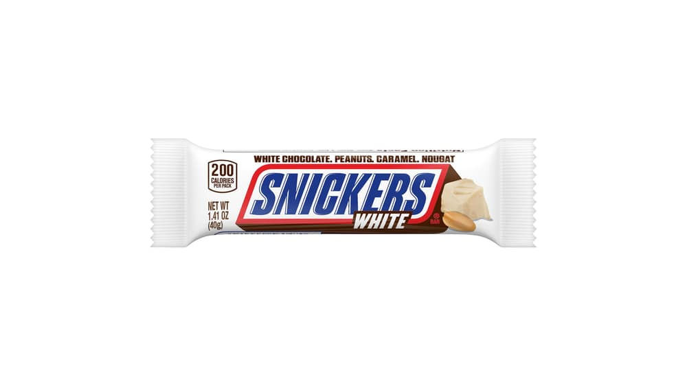 Snickers White Chocolate Bar Single Size (1.41 oz)