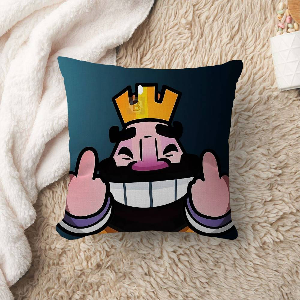 capa de almofada clash royale 45x45