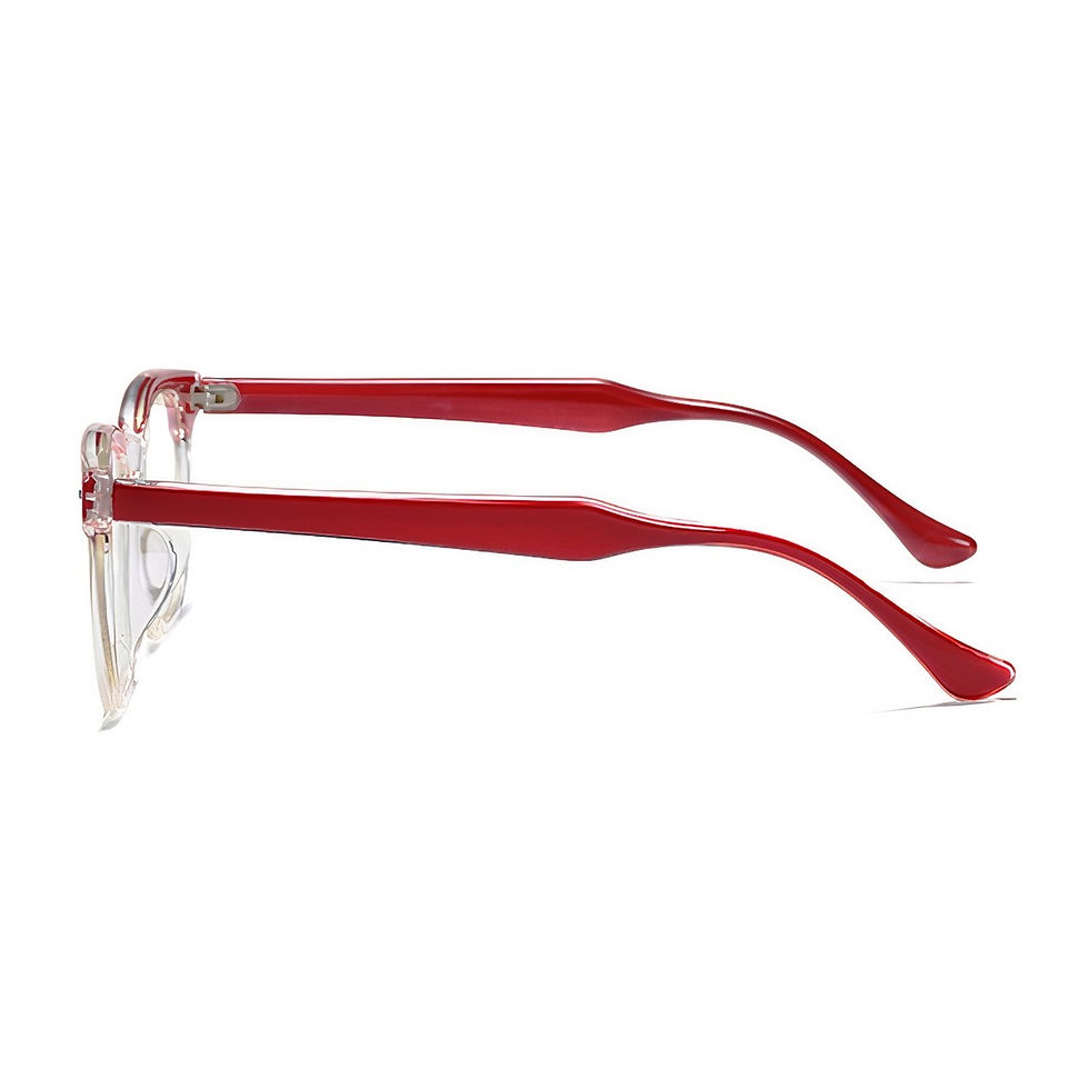 Miniatura: Browline - Red and Transparent - s/grau