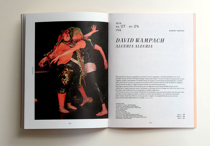 Festival Montpellier Danse 2023
© Les produits de l'épicerie, design graphique