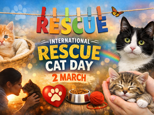 International Rescue Cat Day, 2nd March