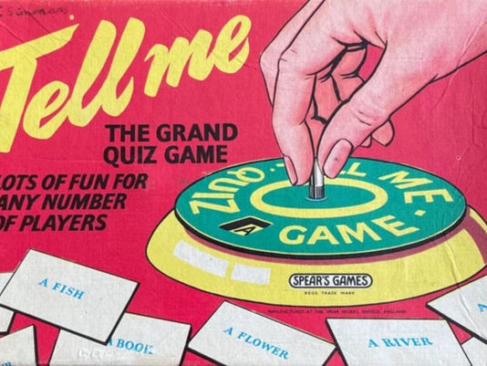 🔠 'Tell Me; The Grand Vintage Quiz Game'