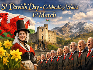Celebrating Wales - St. David's Day, March 1