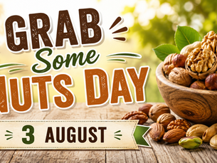 'Grab Some Nuts Day' 🥜 3 August