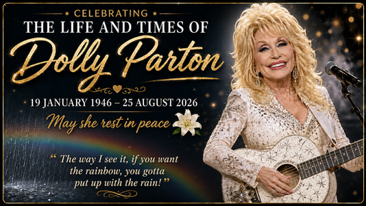 Rest In Peace & Love 🦋 Dolly Parton - 19 Jan 1946-25 August 2026