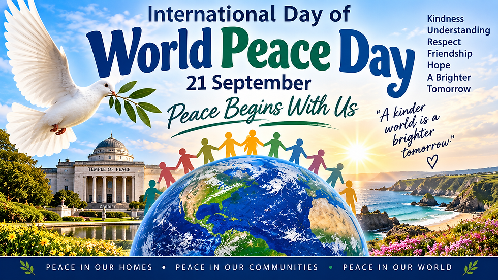 International Day Of Peace 🕊️ 21 September