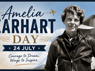 'Amelia Earhart Day' ✈️ 24 July