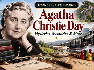 Agatha Christie Day 🔍 15 September