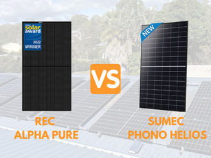 Solar Panel Comparison - REC Alpha Pure R vs Sumec Phono Helios Clear