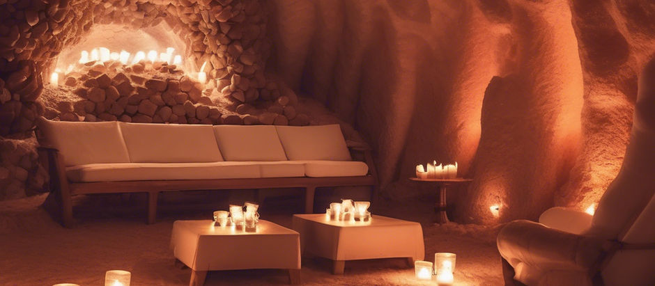 An example of a salt room or salt cave