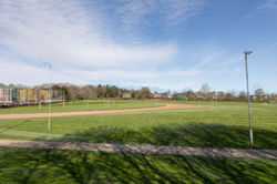 Running track.