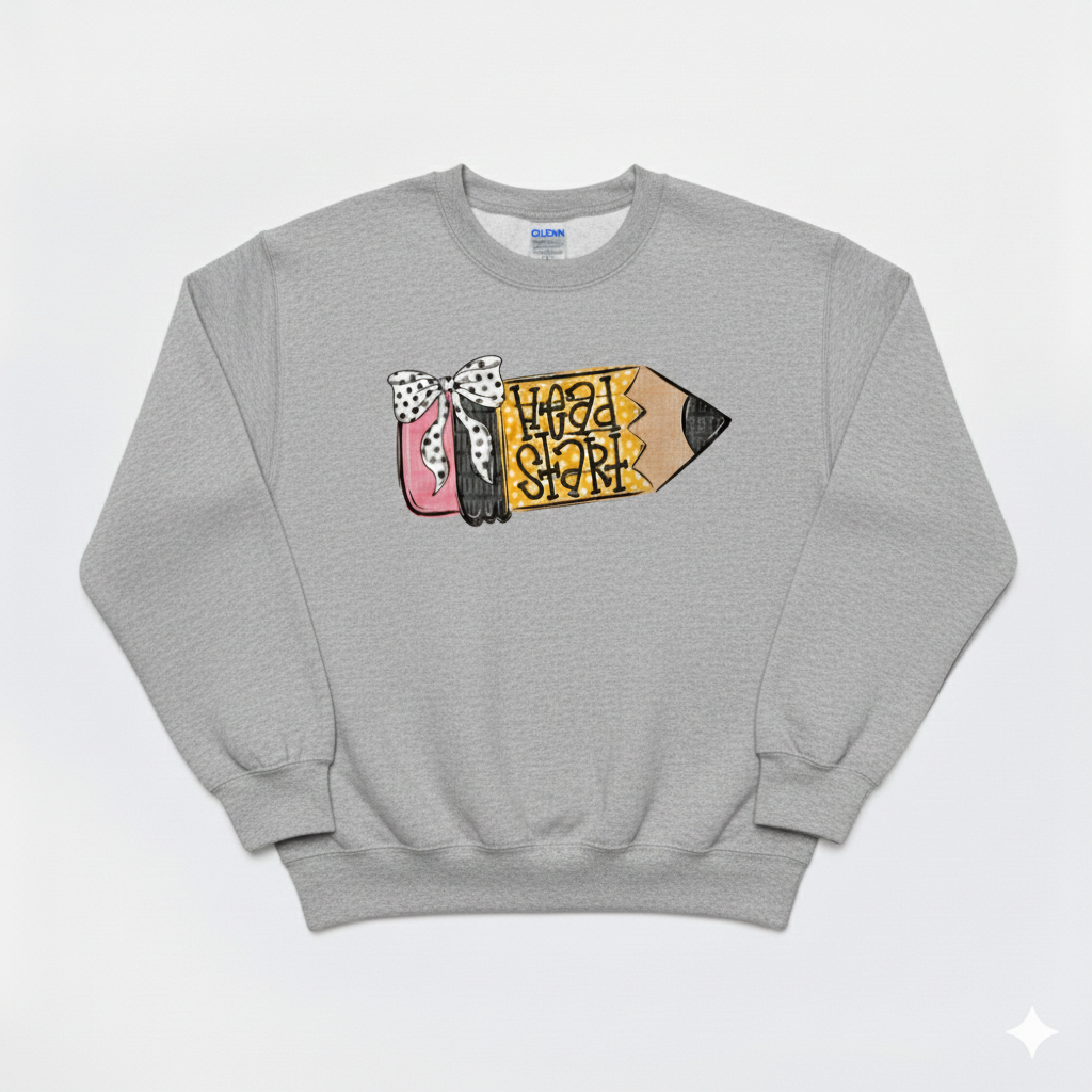 Pencil Crewneck Sweatshirt