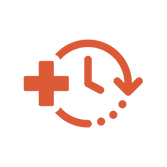 icon for progress monitoring and results evaluation