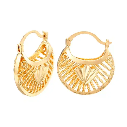 Miniatura: Earrings for Women Gold,Ethiopian Jewelry Arab Middle East Gift E73