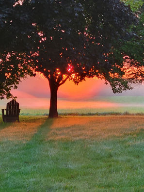 Sunrise at PrairieWind