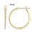 Thumbnail: Skinny Diamond Hoops *Various Sizes