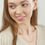 Thumbnail: Diamond Paperclip Yellow Gold Necklace