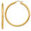 Thumbnail: 14K Gold Hoops *Various Sizes*