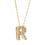 Thumbnail: Diamond Micro Initial Necklace