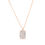 Thumbnail: Emerald Pave Shield Necklace