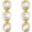 Thumbnail: Bezel Set Bar Earrings