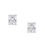 Thumbnail: Oval Diamond Stud Earrings 18K