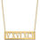 Thumbnail: Roman Numeral Bar Necklace