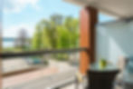 Sitzgelegenheit auf dem Balkon