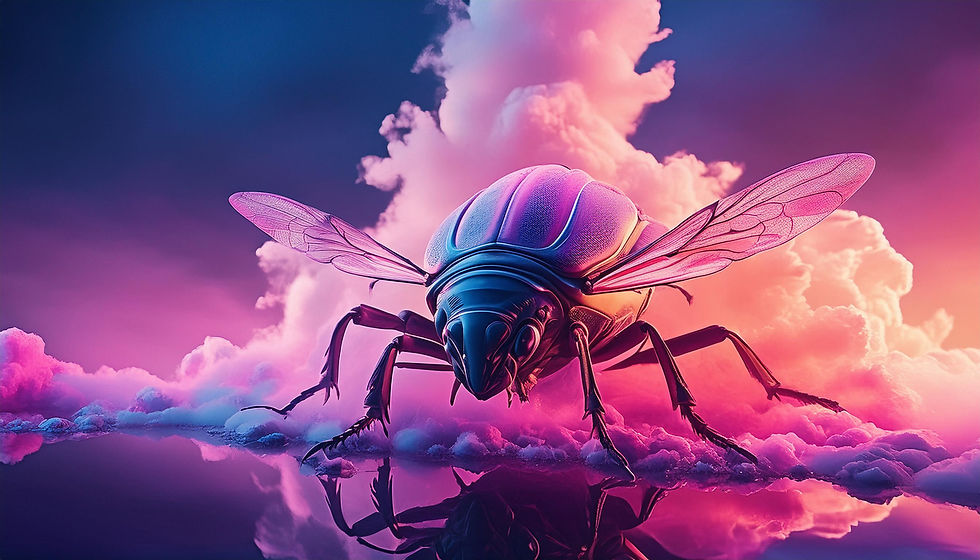 Bug is the symbol of the ego