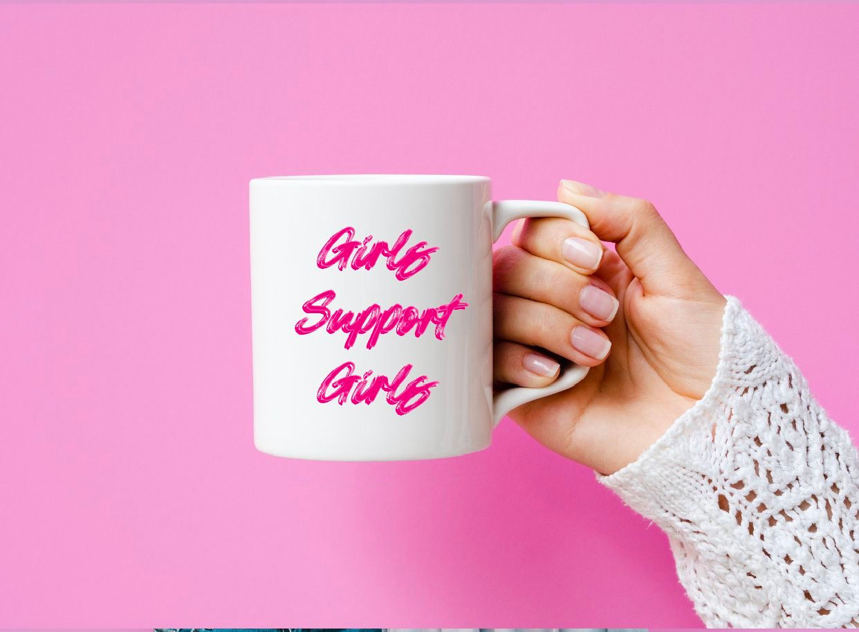 Girls Support Girls Mug
