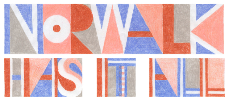 Hand Lettering Design in Pencil