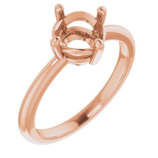 Thumbnail: Classic East-West Curved Profile Ring
