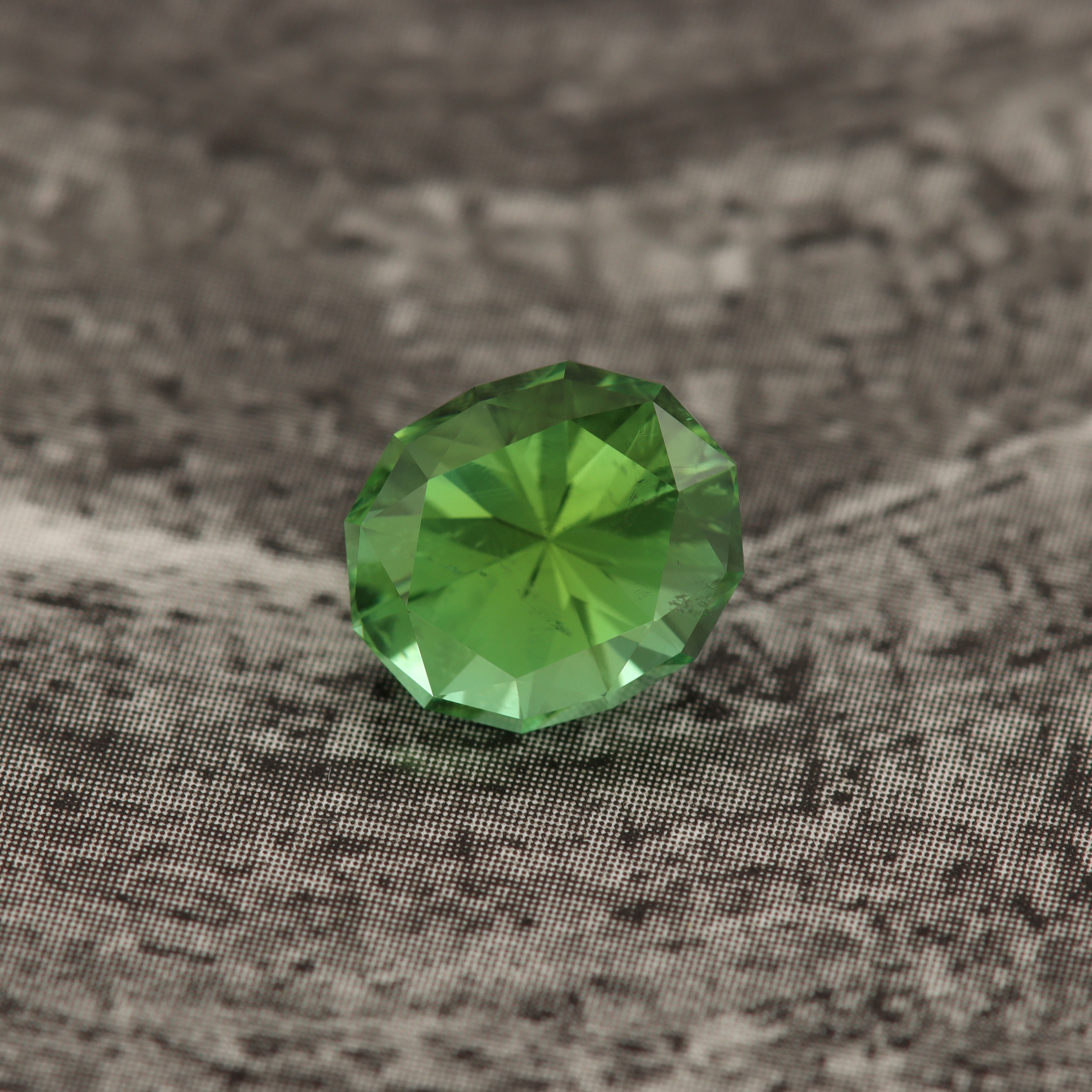Precision cut 1.43ct Green Nigerian Tourmaline