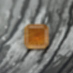Fantasy cut 1.92ct Orange Umba Sapphire