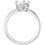 Thumbnail: Classic Claw Prong Offset Ring