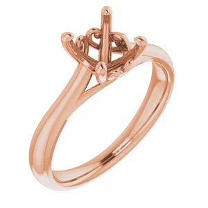 Thumbnail: Vintage Scrollwork Profile Ring