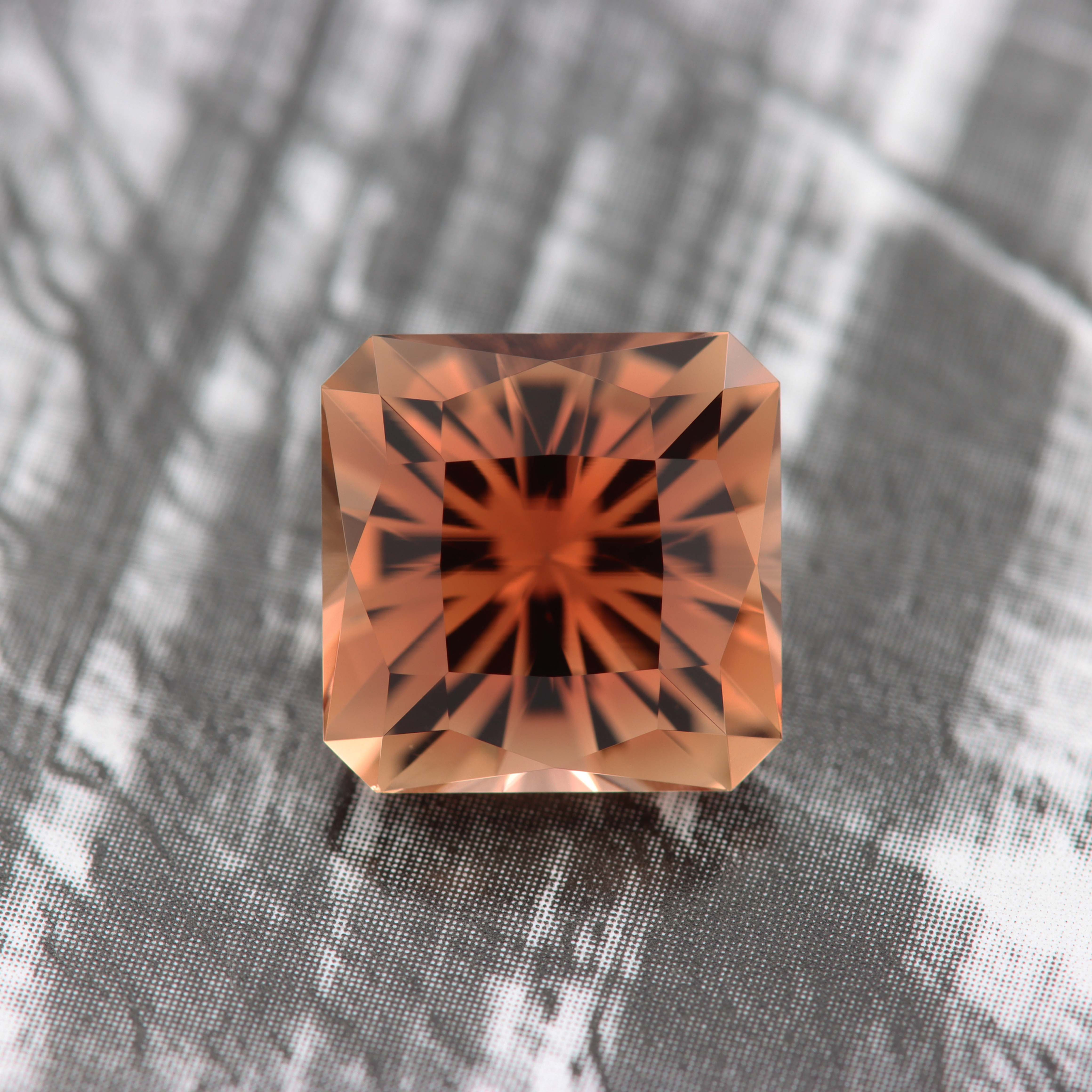 Precision cut 3.73ct Oregon Sunstone