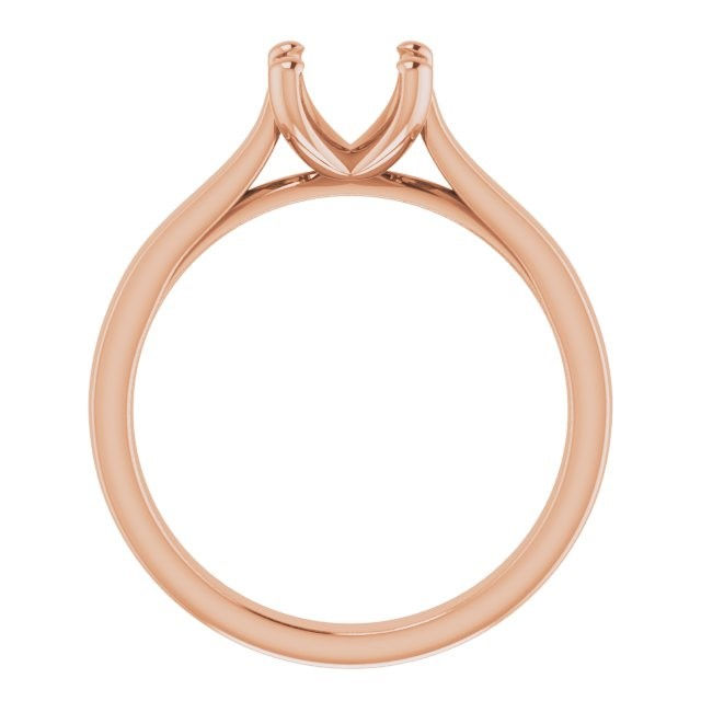 Thumbnail: Classic Tapered Band V-shaped Ring