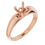 Thumbnail: Classic Arched Shoulder Thick Band Ring