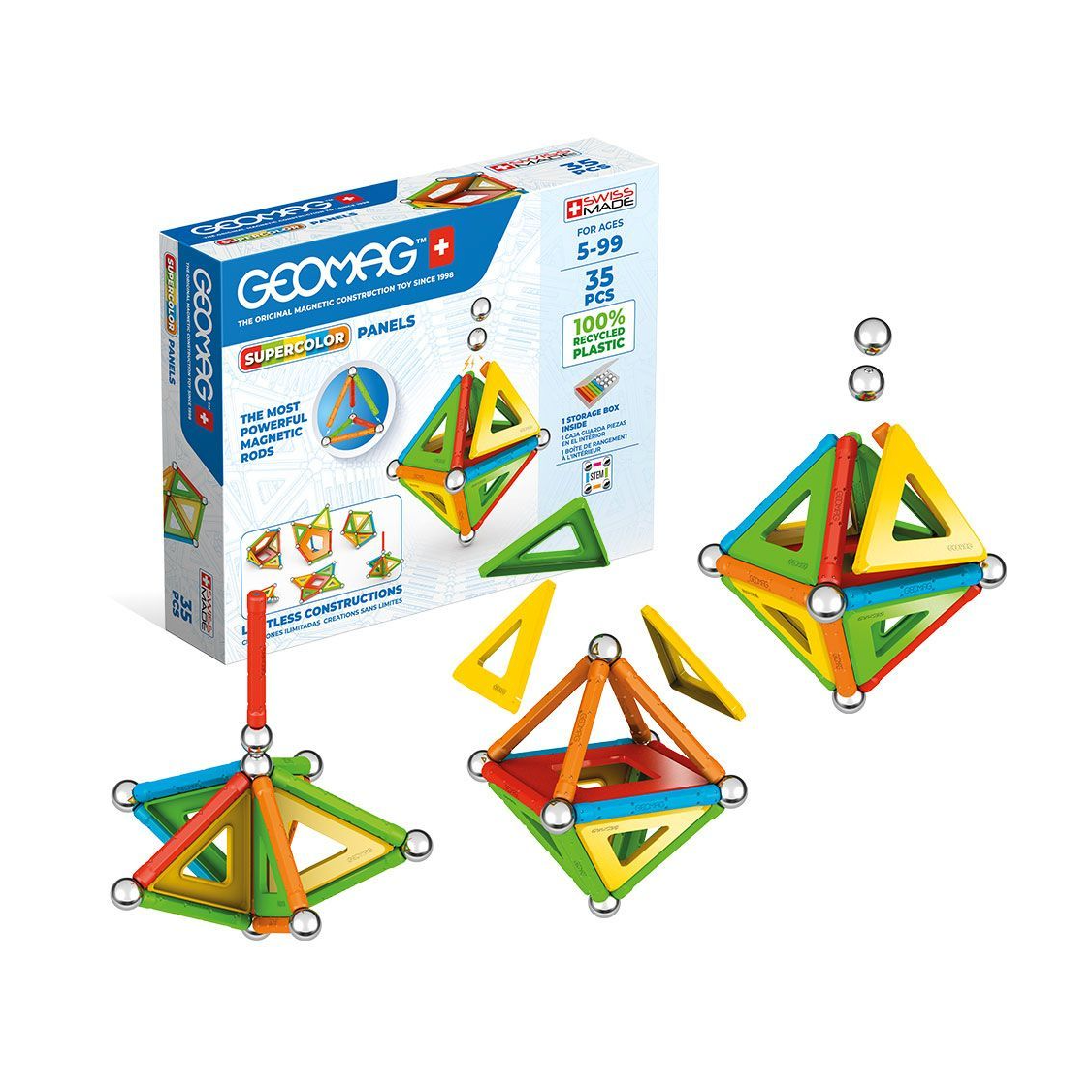 Geomag - 35 piezas magneticas