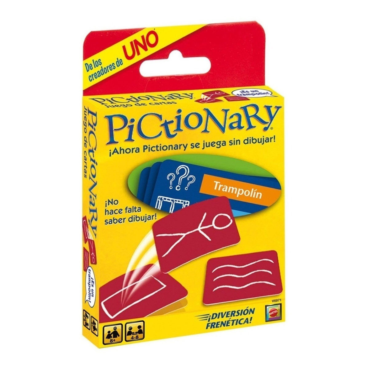 Pictionary CARTAS - Sin dibujar!!  ORIGINAL